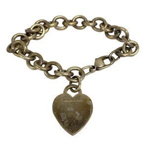 Tiffany & Co. Bracelet Tag Silver